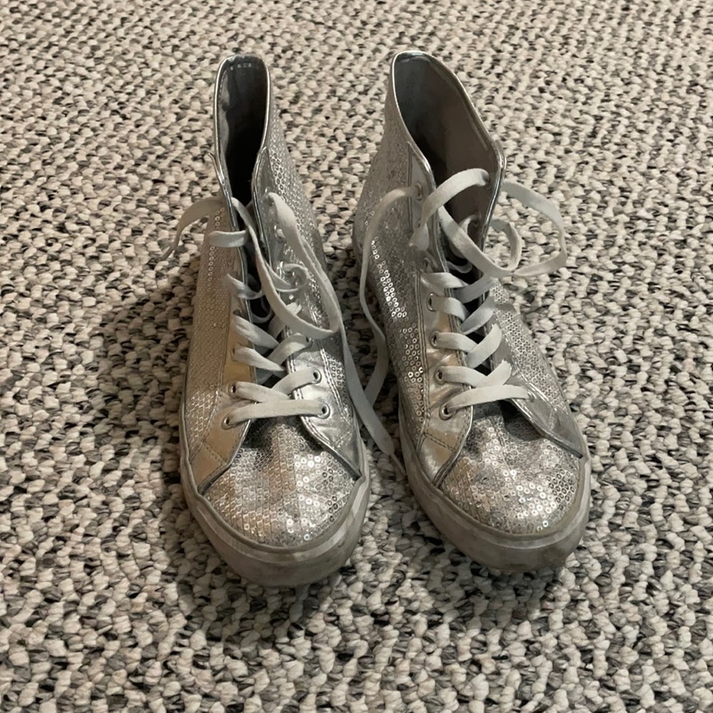 Sparkly sneakers
